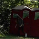 Illustration for article titled Golfer Distracted By His Own Fiancée Coming Out Of A Portable Toilet